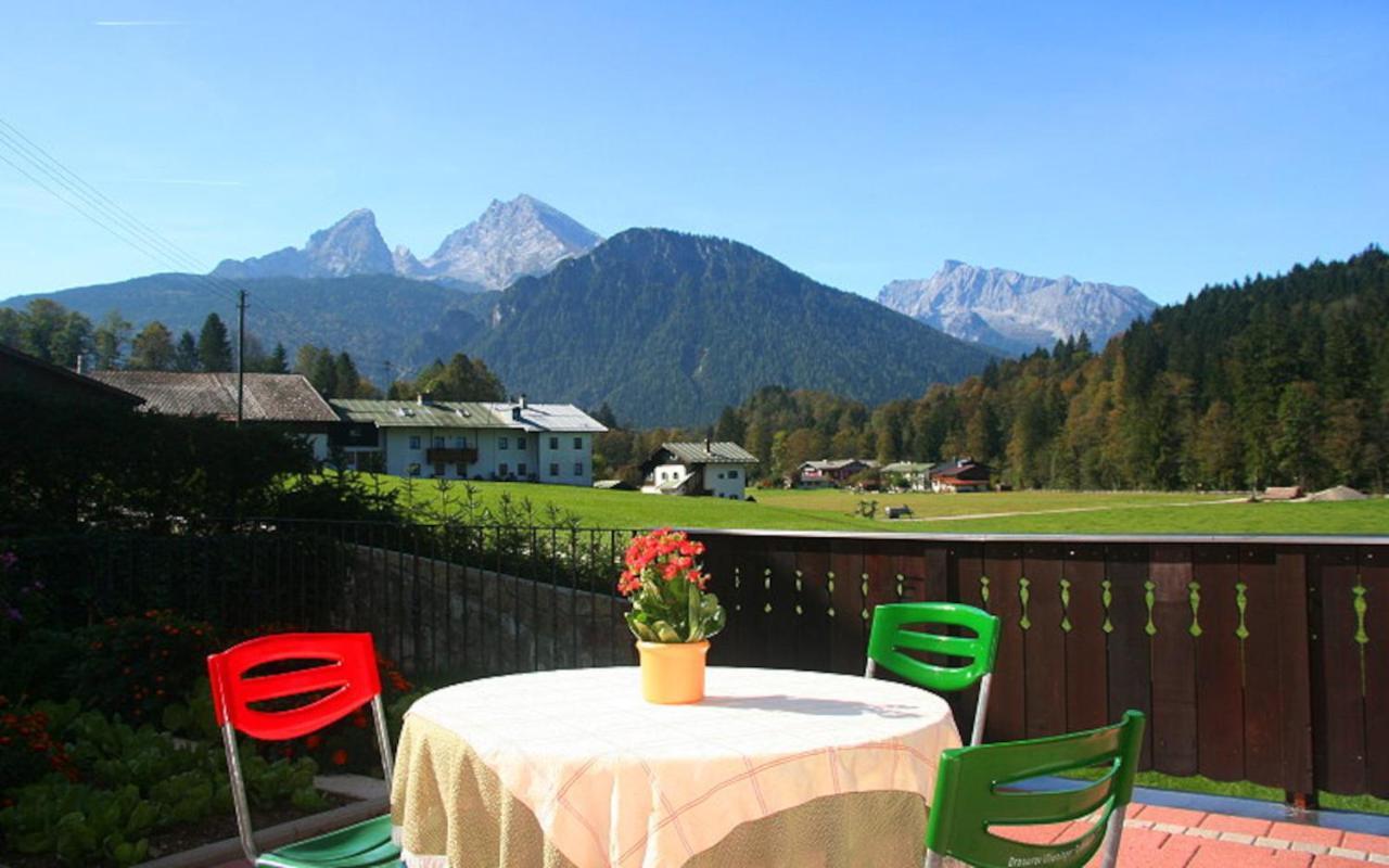 Ferienwohnung Haus Heimattreu Schoenau am Koenigsee Exterior foto